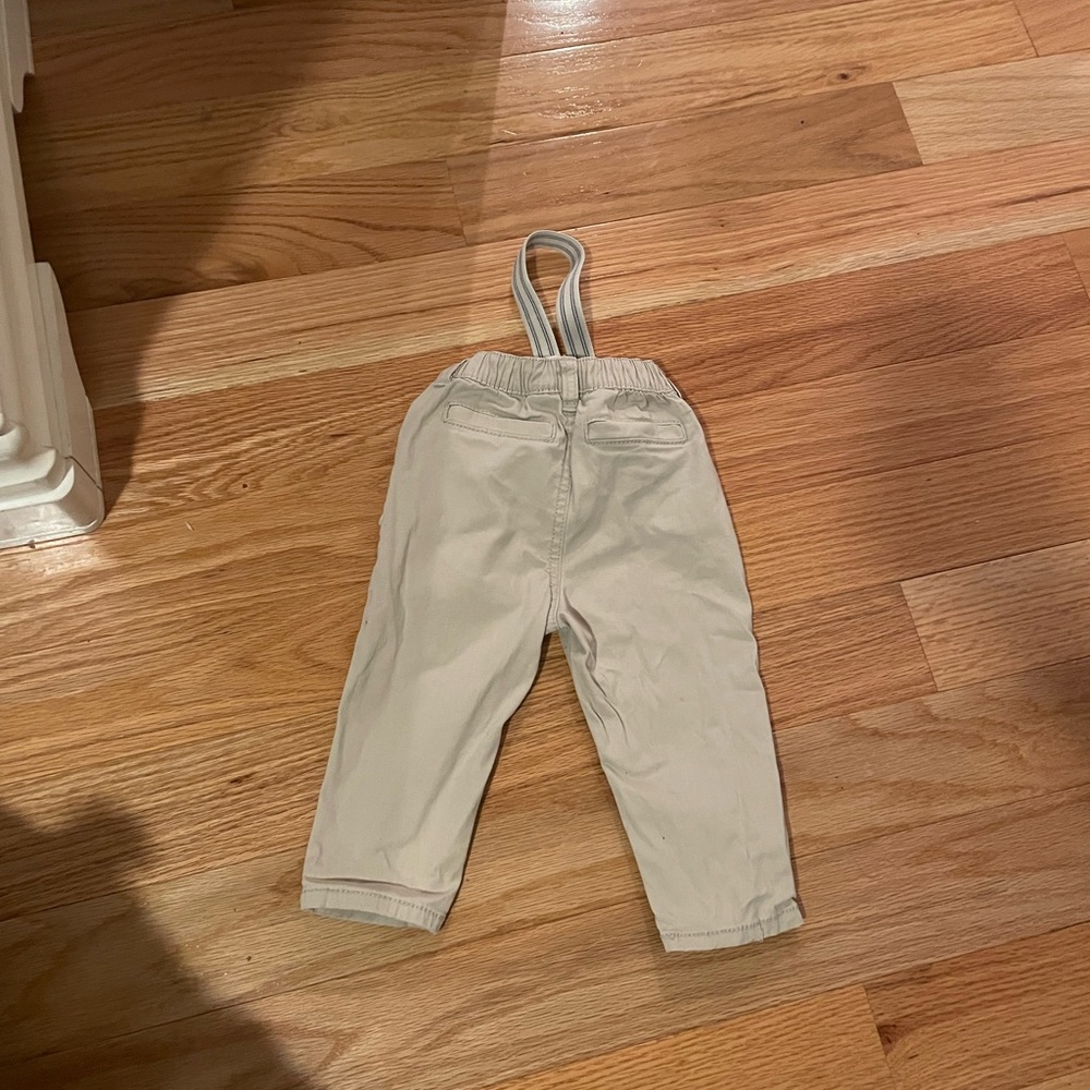 Oshkosh khakis with suspenders 12 months